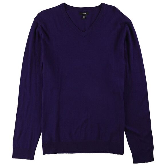 Alfani Other - Alfani Mens v neck Knit Sweater, Purple, L, DM